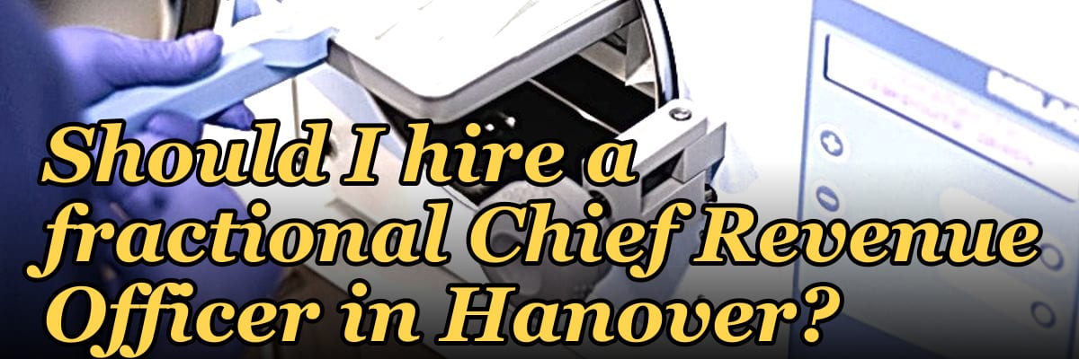 Should I hire a fractional Chief Revenue Officer in Hanover?
