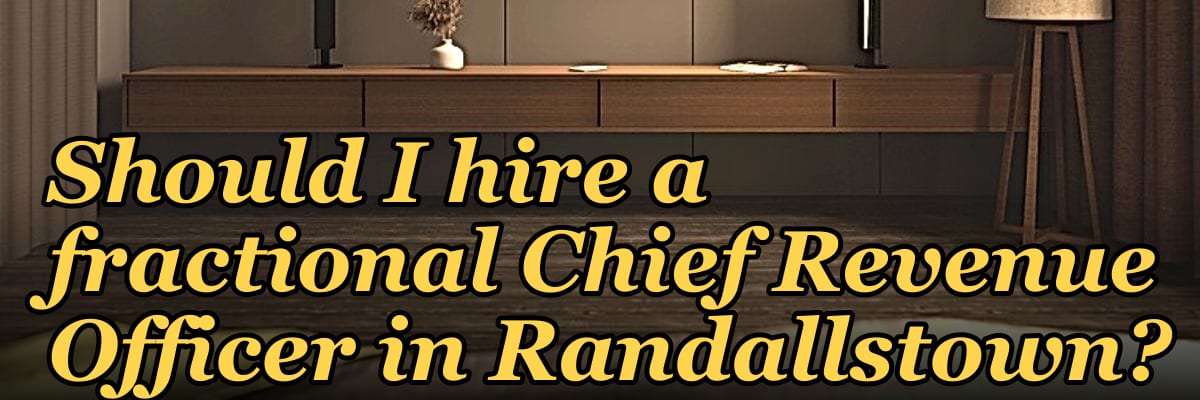 Should I hire a fractional Chief Revenue Officer in Randallstown?