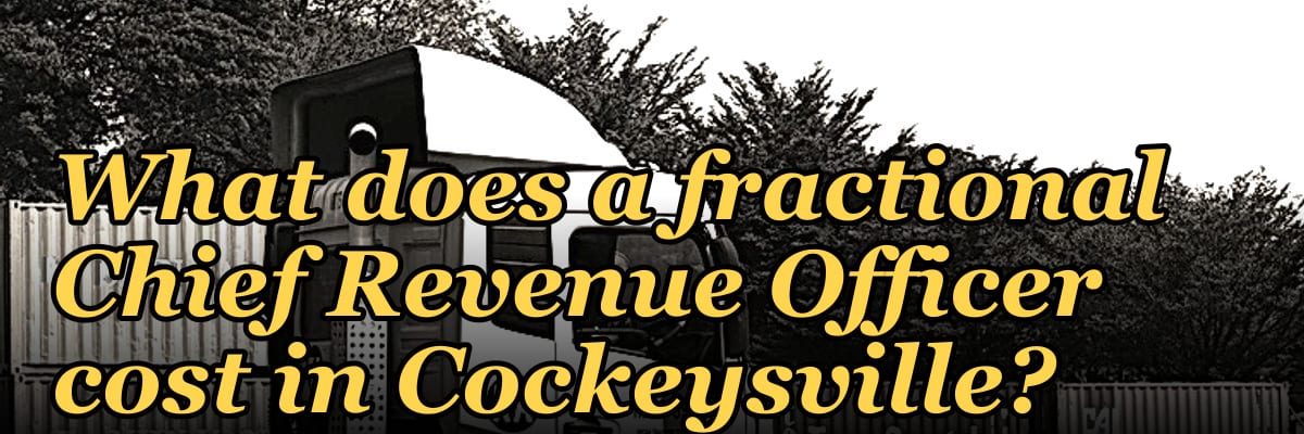 What does a fractional Chief Revenue Officer cost in Cockeysville?