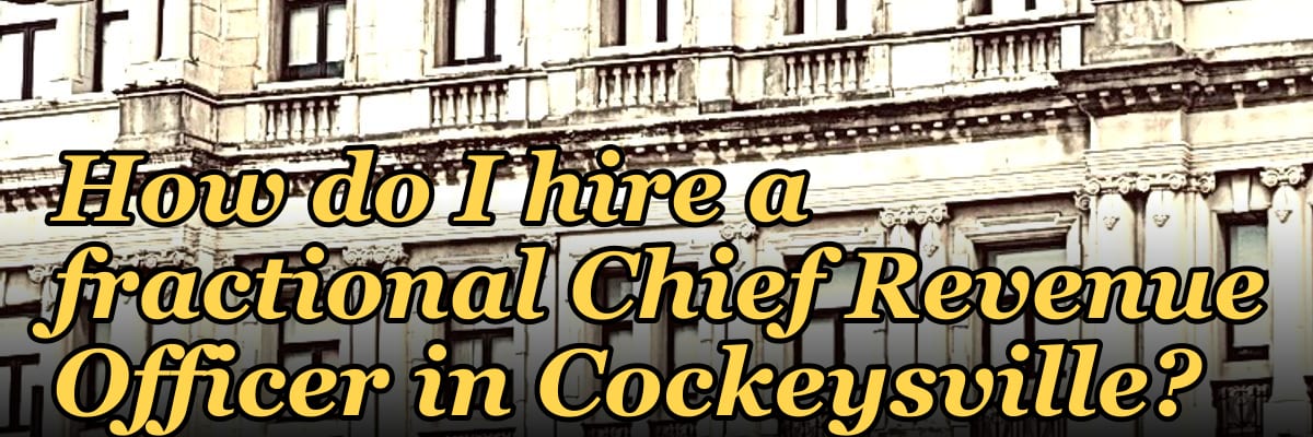 How do I hire a fractional Chief Revenue Officer in Cockeysville?