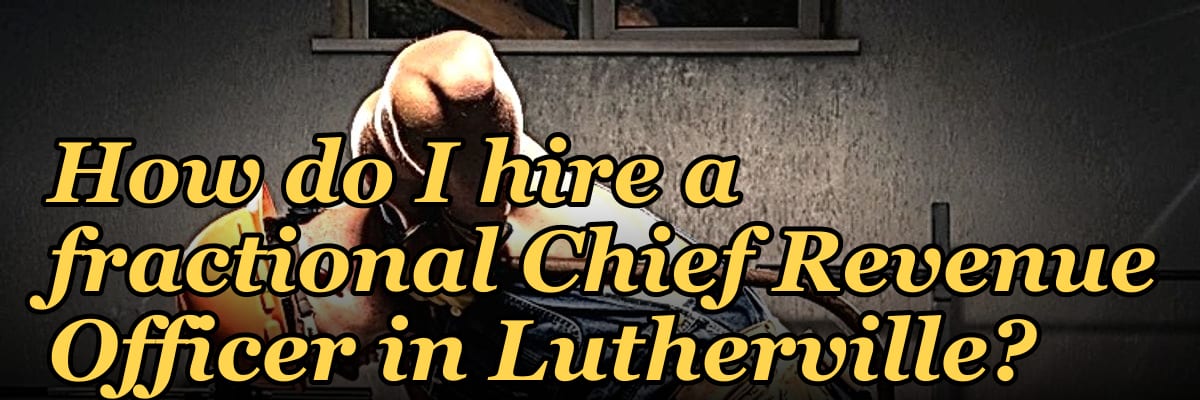 How do I hire a fractional Chief Revenue Officer in Lutherville?