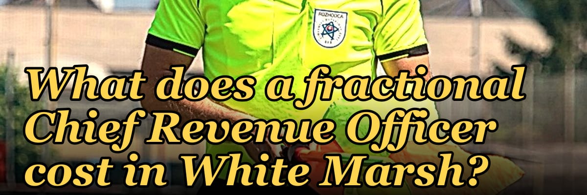What does a fractional Chief Revenue Officer cost in White Marsh?