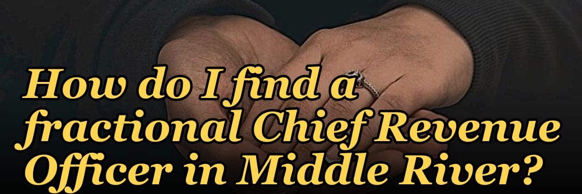 How do I find a fractional Chief Revenue Officer in Middle River?