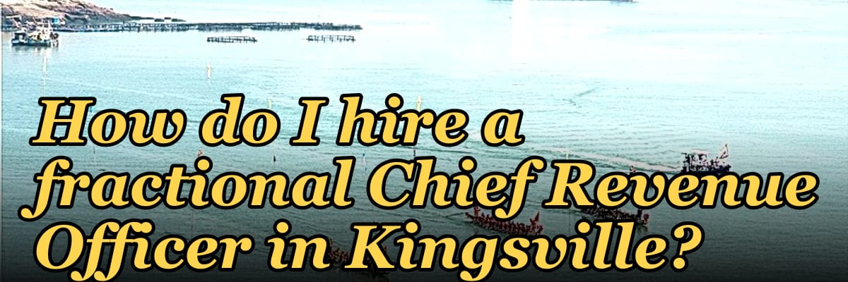 How do I hire a fractional Chief Revenue Officer in Kingsville?