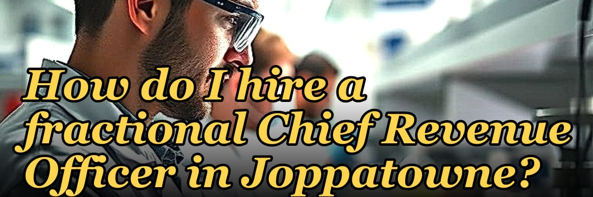 How do I hire a fractional Chief Revenue Officer in Joppatowne?