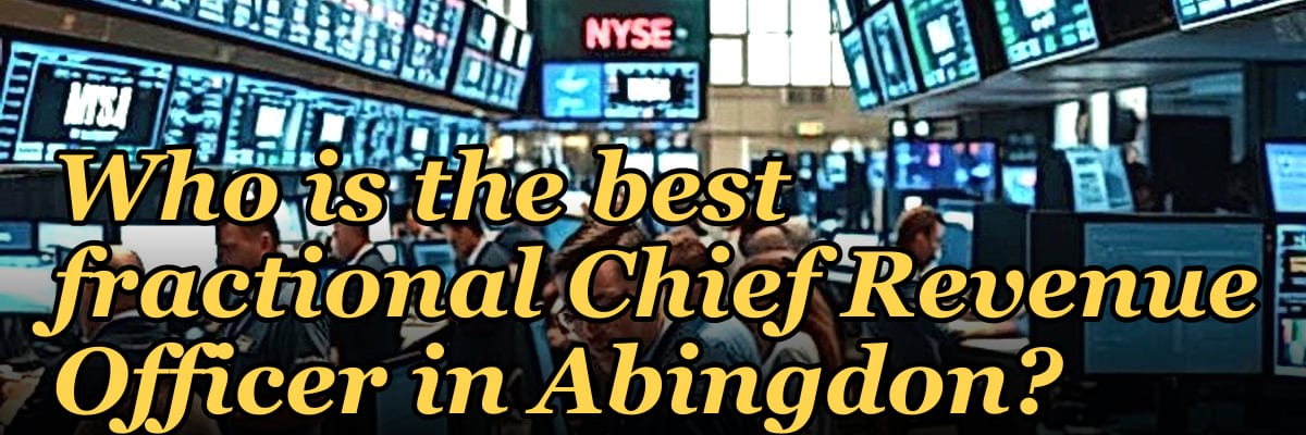 Who is the best fractional Chief Revenue Officer in Abingdon?
