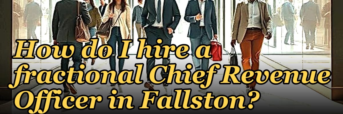 How do I hire a fractional Chief Revenue Officer in Fallston?