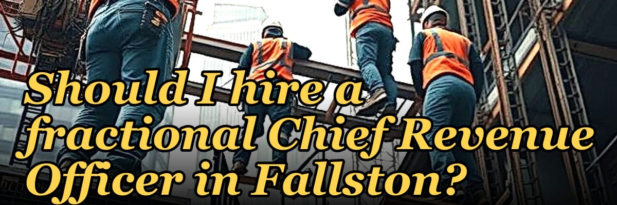 Should I hire a fractional Chief Revenue Officer in Fallston?
