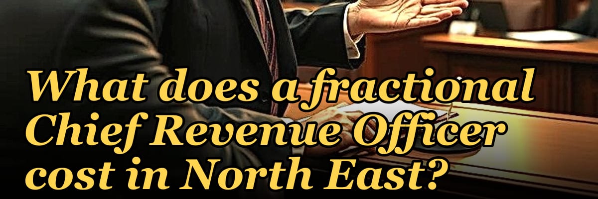 What does a fractional Chief Revenue Officer cost in North East?