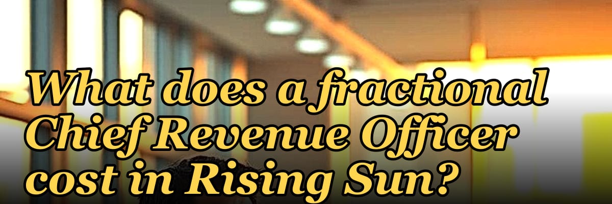 What does a fractional Chief Revenue Officer cost in Rising Sun?