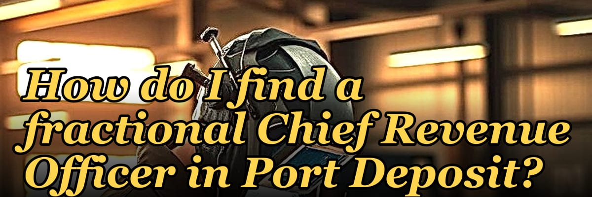 How do I find a fractional Chief Revenue Officer in Port Deposit?