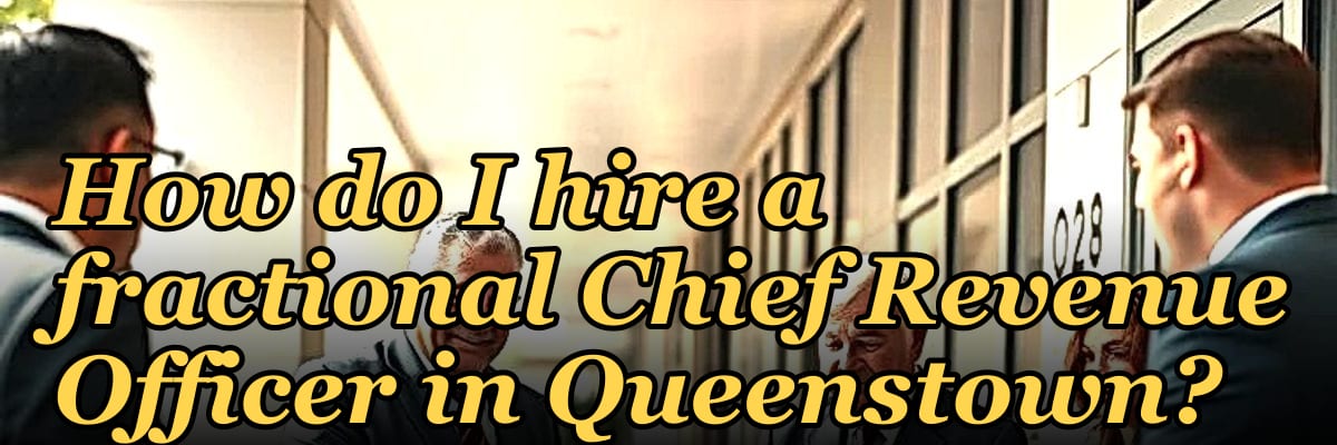 How do I hire a fractional Chief Revenue Officer in Queenstown?