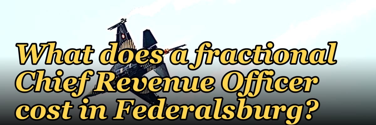 What does a fractional Chief Revenue Officer cost in Federalsburg?