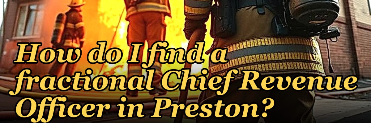 How do I find a fractional Chief Revenue Officer in Preston?