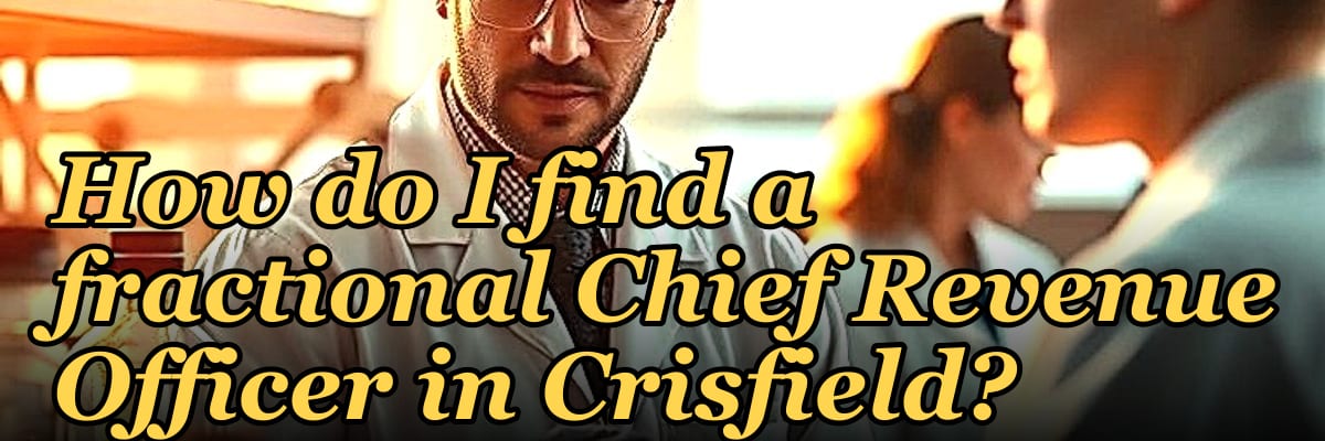 How do I find a fractional Chief Revenue Officer in Crisfield?