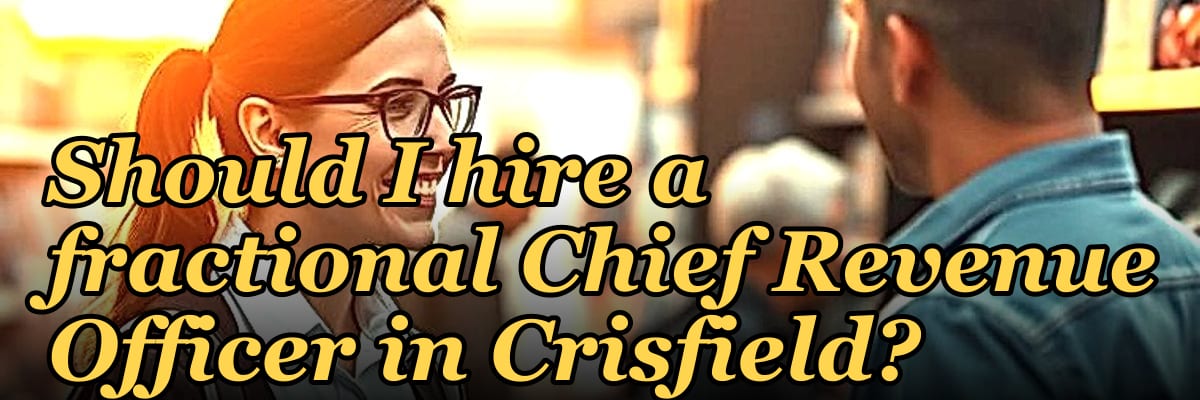 Should I hire a fractional Chief Revenue Officer in Crisfield?
