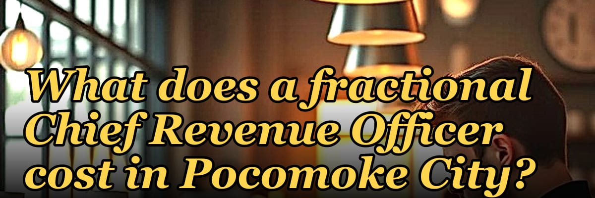 What does a fractional Chief Revenue Officer cost in Pocomoke City?