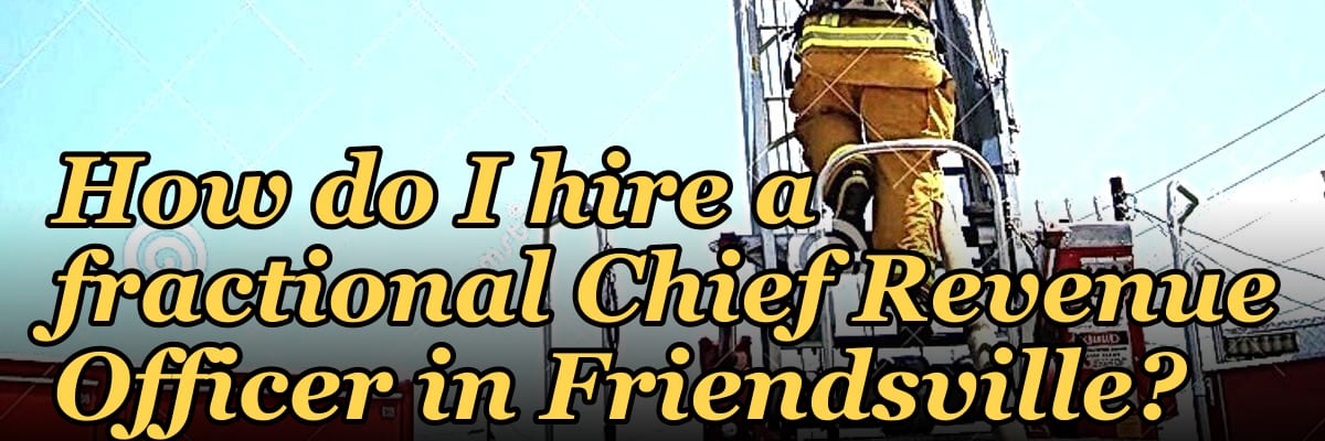 How do I hire a fractional Chief Revenue Officer in Friendsville?