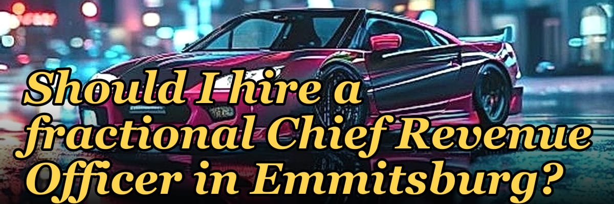 Should I hire a fractional Chief Revenue Officer in Emmitsburg?