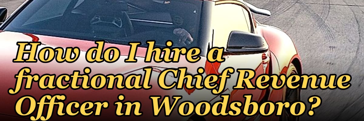 How do I hire a fractional Chief Revenue Officer in Woodsboro?