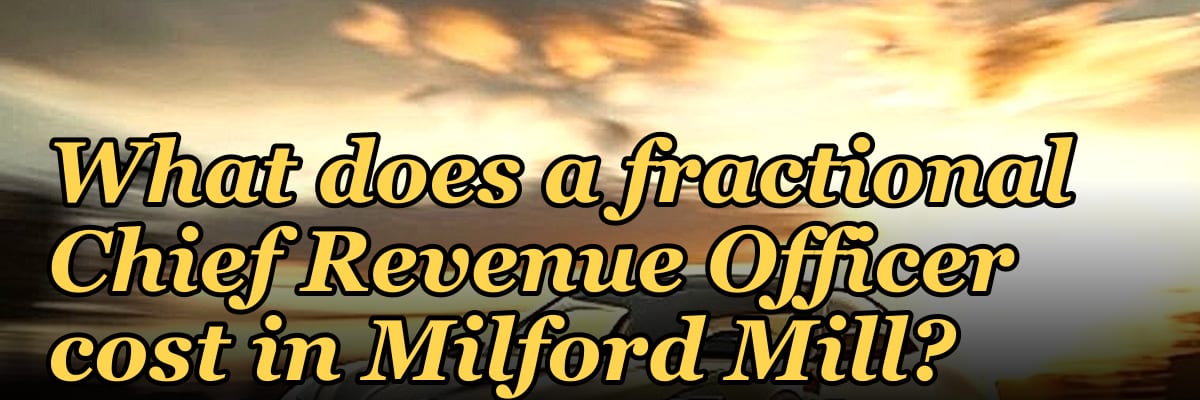 What does a fractional Chief Revenue Officer cost in Milford Mill?