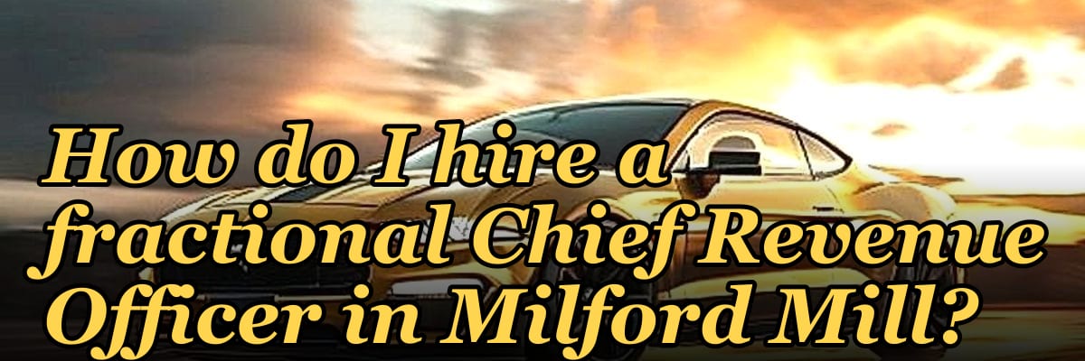 How do I hire a fractional Chief Revenue Officer in Milford Mill?