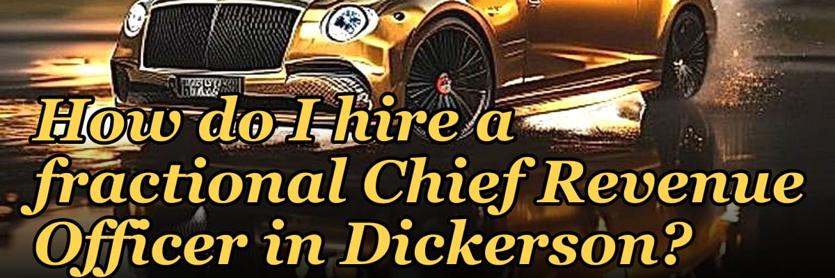 How do I hire a fractional Chief Revenue Officer in Dickerson?