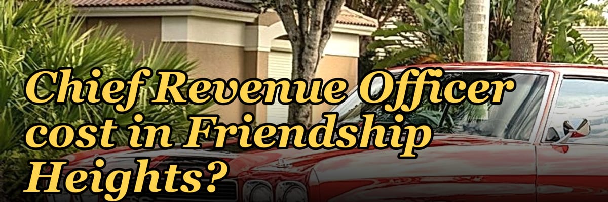 What does a fractional Chief Revenue Officer cost in Friendship Heights?