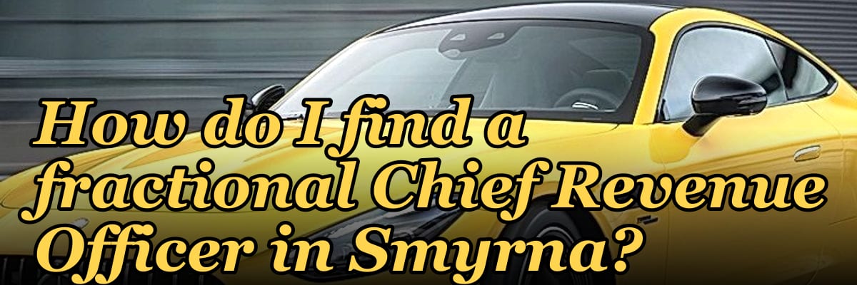 How do I find a fractional Chief Revenue Officer in Smyrna?
