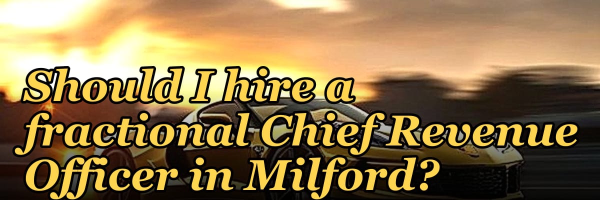 Should I hire a fractional Chief Revenue Officer in Milford?