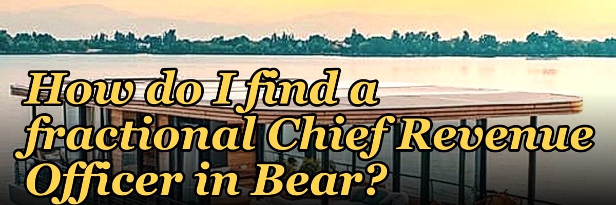 How do I find a fractional Chief Revenue Officer in Bear?