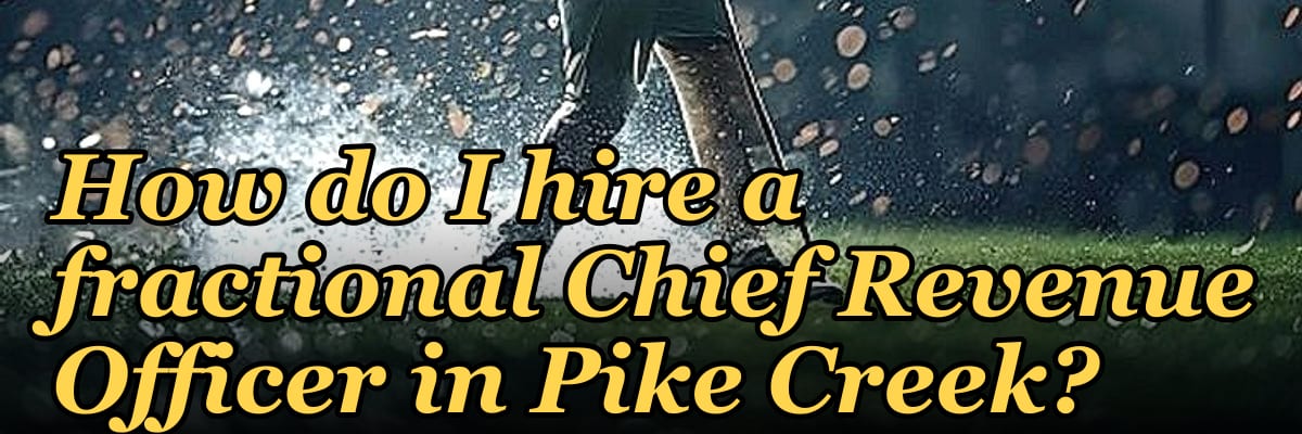 How do I hire a fractional Chief Revenue Officer in Pike Creek?