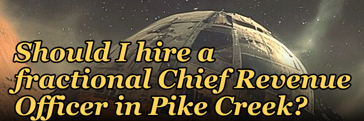 Should I hire a fractional Chief Revenue Officer in Pike Creek?