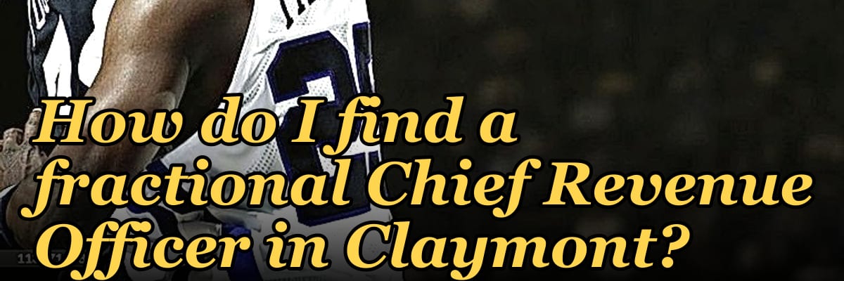 How do I find a fractional Chief Revenue Officer in Claymont?