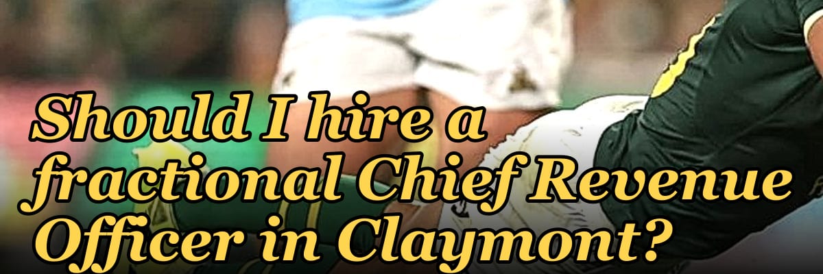 Should I hire a fractional Chief Revenue Officer in Claymont?