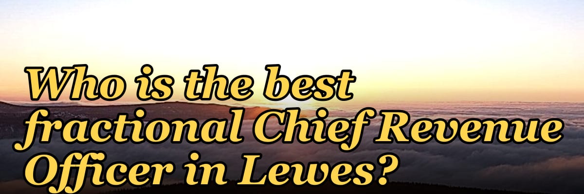 Who is the best fractional Chief Revenue Officer in Lewes?