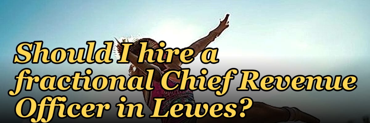 Should I hire a fractional Chief Revenue Officer in Lewes?