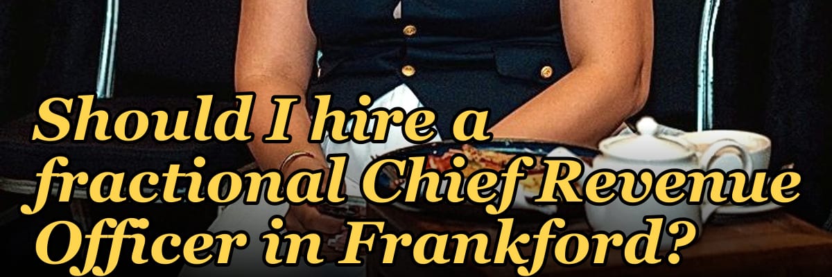 Should I hire a fractional Chief Revenue Officer in Frankford?