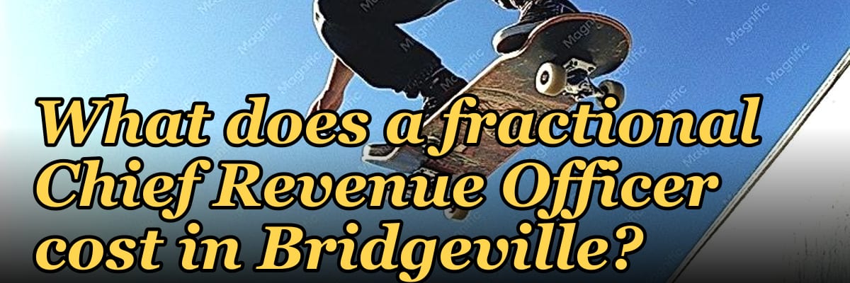 What does a fractional Chief Revenue Officer cost in Bridgeville?