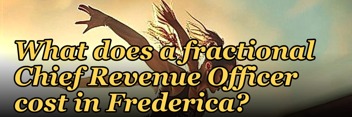 What does a fractional Chief Revenue Officer cost in Frederica?