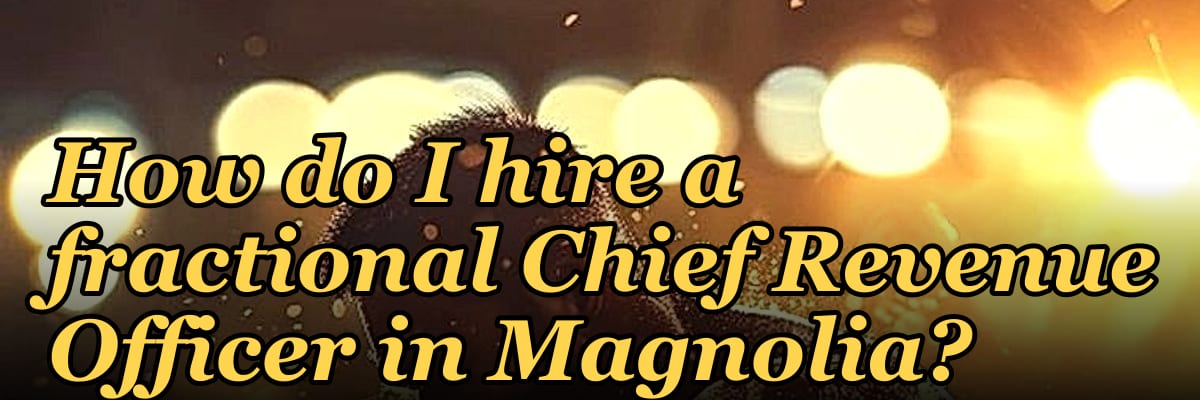 How do I hire a fractional Chief Revenue Officer in Magnolia?