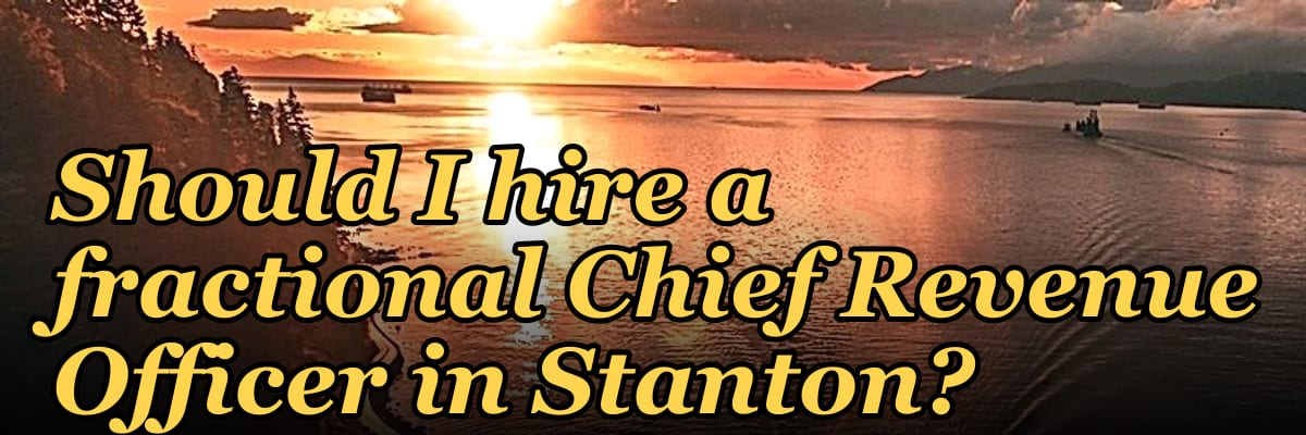 Should I hire a fractional Chief Revenue Officer in Stanton?
