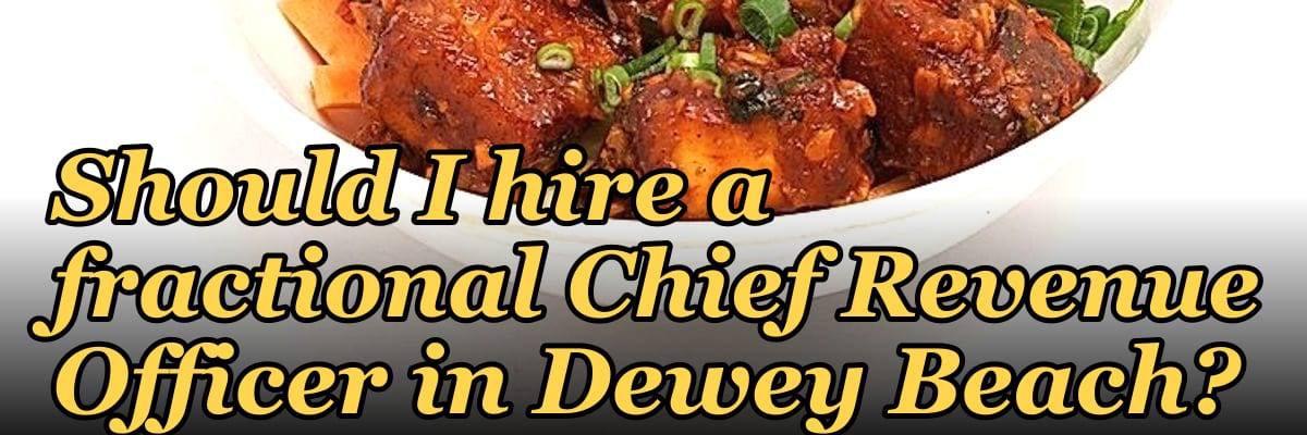 Should I hire a fractional Chief Revenue Officer in Dewey Beach?