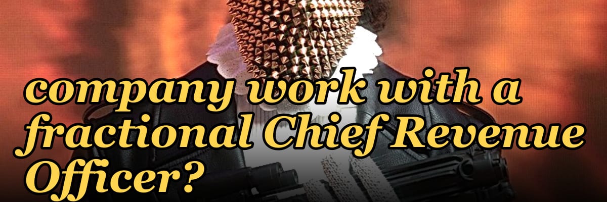 How long does a PE-backed software company work with a fractional Chief Revenue Officer?