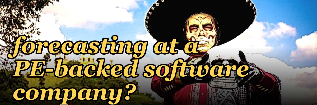 How does a fractional CRO improve sales forecasting at a PE-backed software company?
