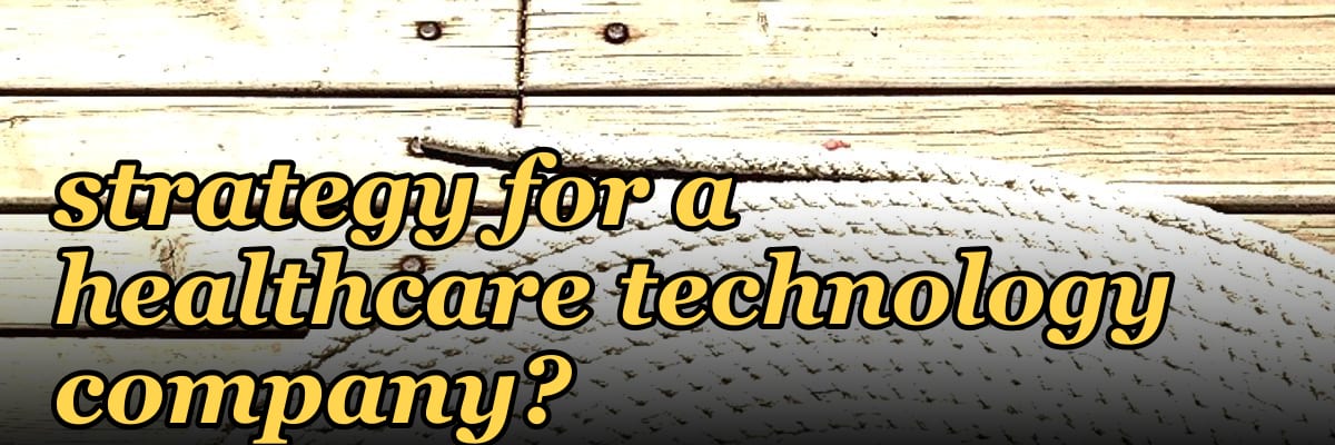 How does a fractional CRO build a go-to-market strategy for a healthcare technology company?