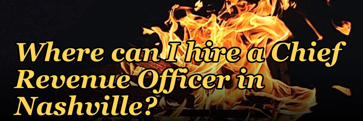 Where can I hire a Chief Revenue Officer in Nashville?