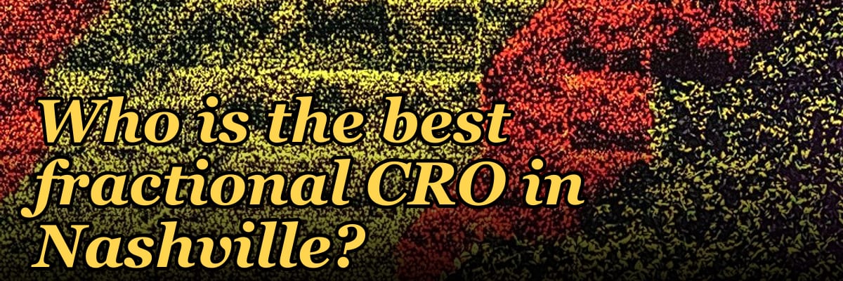 Who is the best fractional CRO in Nashville?