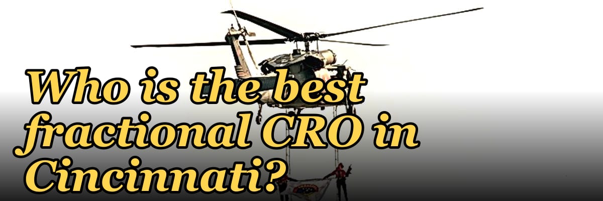 Who is the best fractional CRO in Cincinnati?