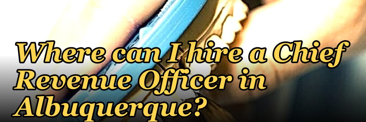 Where can I hire a Chief Revenue Officer in Albuquerque?